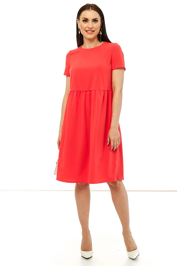 Платье LADY TAIGA, коралловый - фото 1