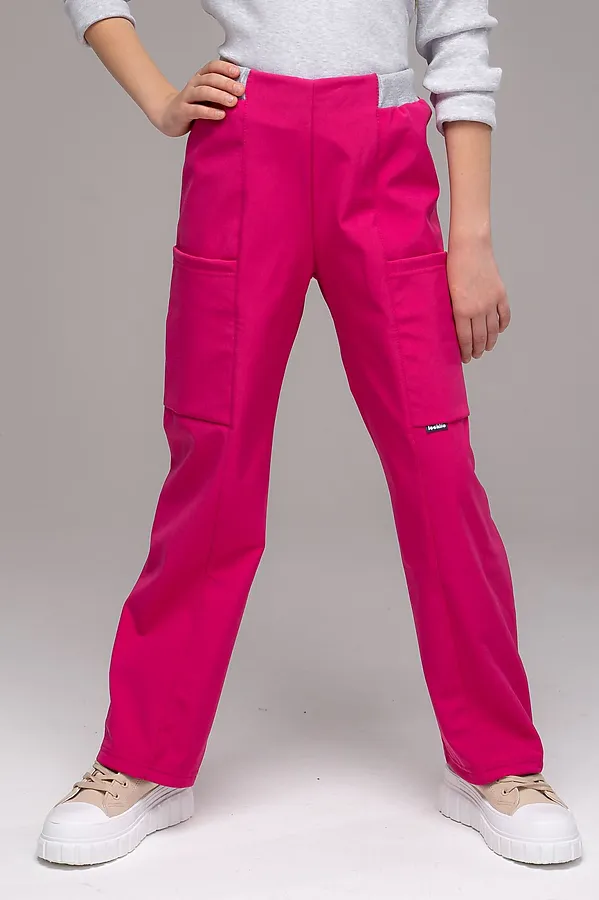 Брюки LOOKLIE, фуксия - фото 1
