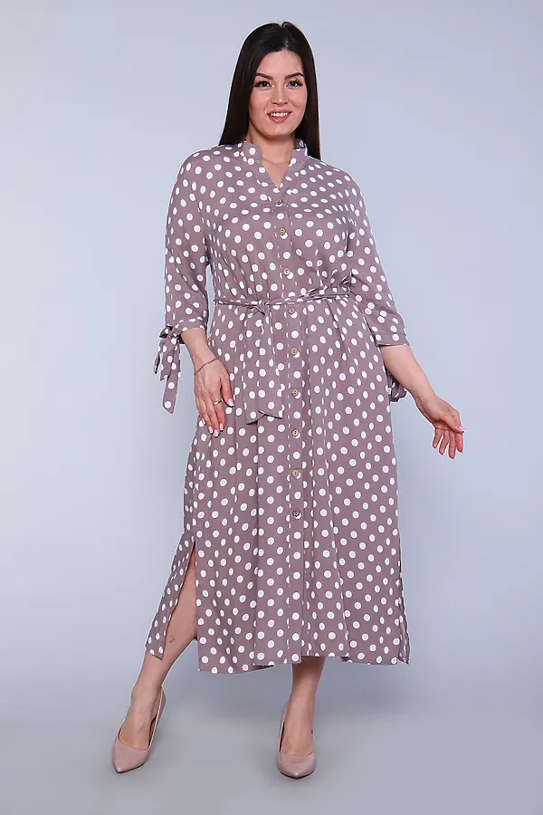 Платье 31735 НАТАЛИ, бежевый - фото 1
