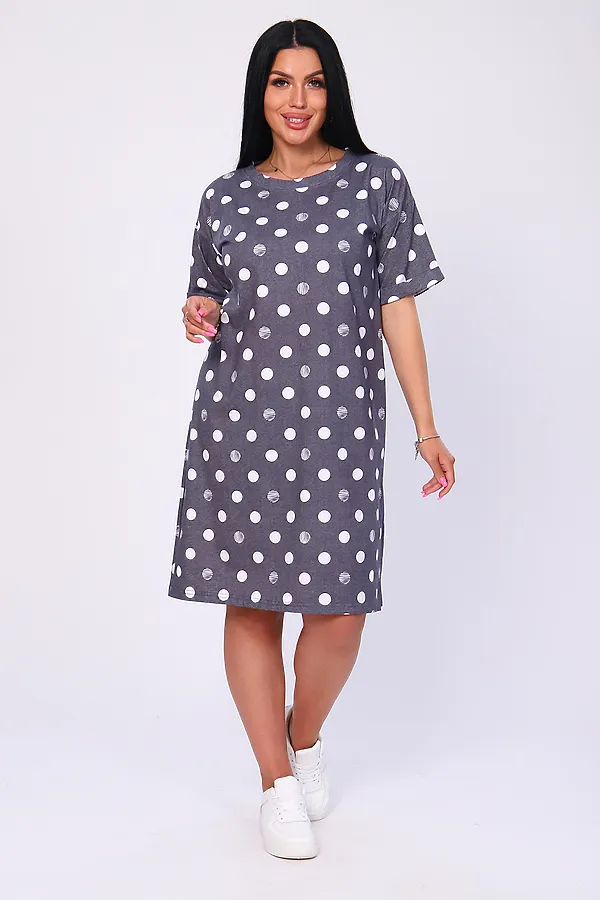 Туника 11852 НАТАЛИ, графит - фото 1