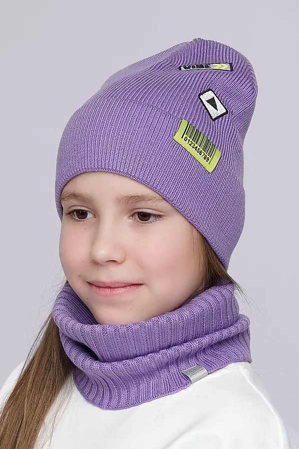 Шапка CLEVER, фиолетовый - фото 1