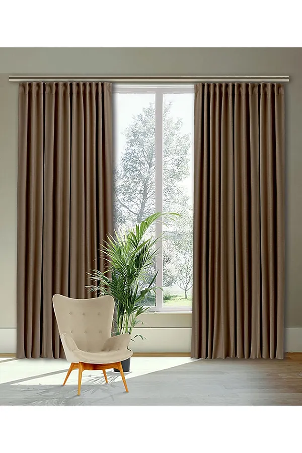 Шторы VV Viola Home Collection НАТАЛИ, коричневый - фото 1