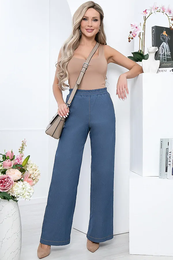 Брюки LADY TAIGA, блю - фото 1