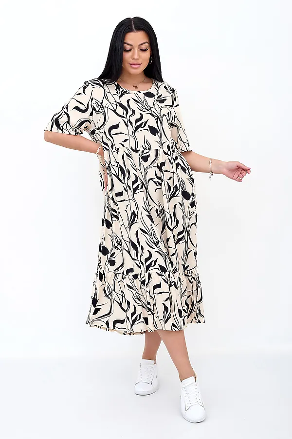 Платье LIKA DRESS, мультиколор - фото 1