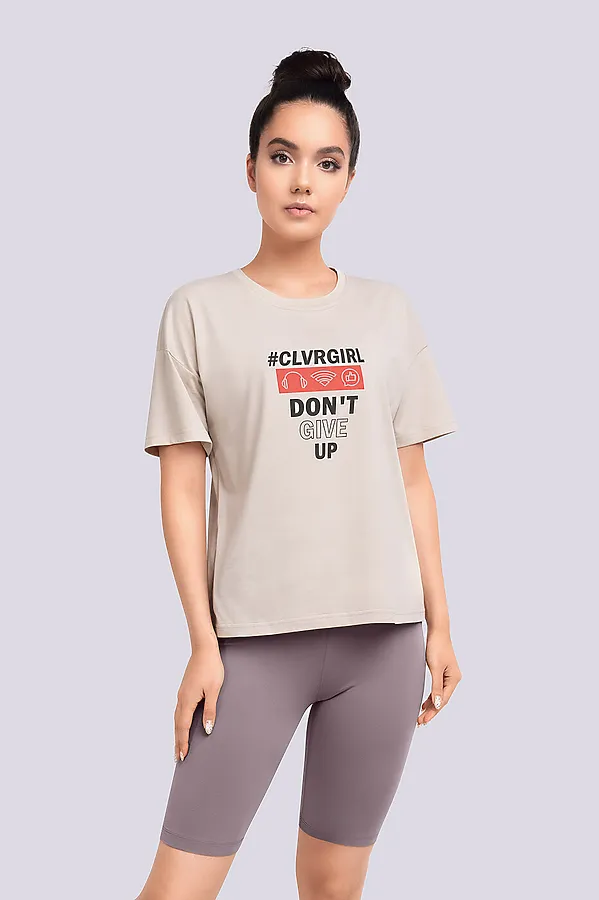 Футболка CLEVER, св.бежевый - фото 1
