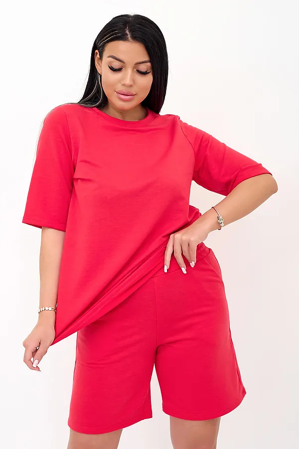 Костюм женский Омега К LIKA DRESS, красный - фото 1