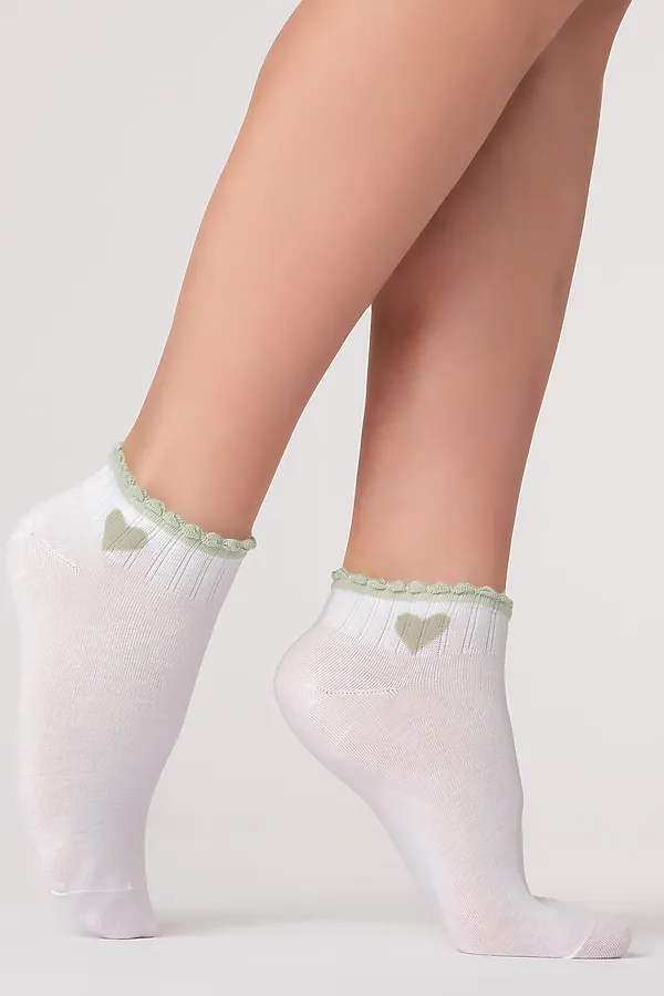 Носки GIULIA, bianco/green - фото 1