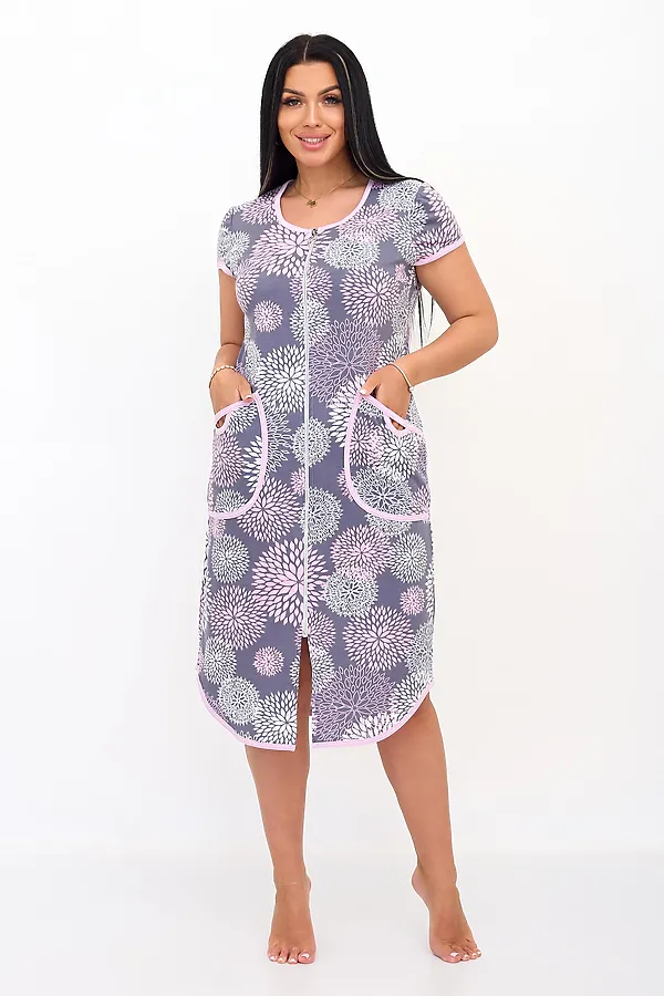 Халат женский Ромашки Р LIKA DRESS, мультиколор - фото 1