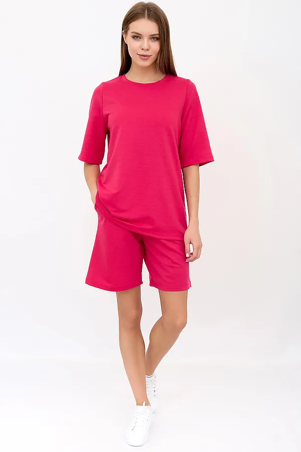Костюм женский Омега М LIKA DRESS, малиновый - фото 1