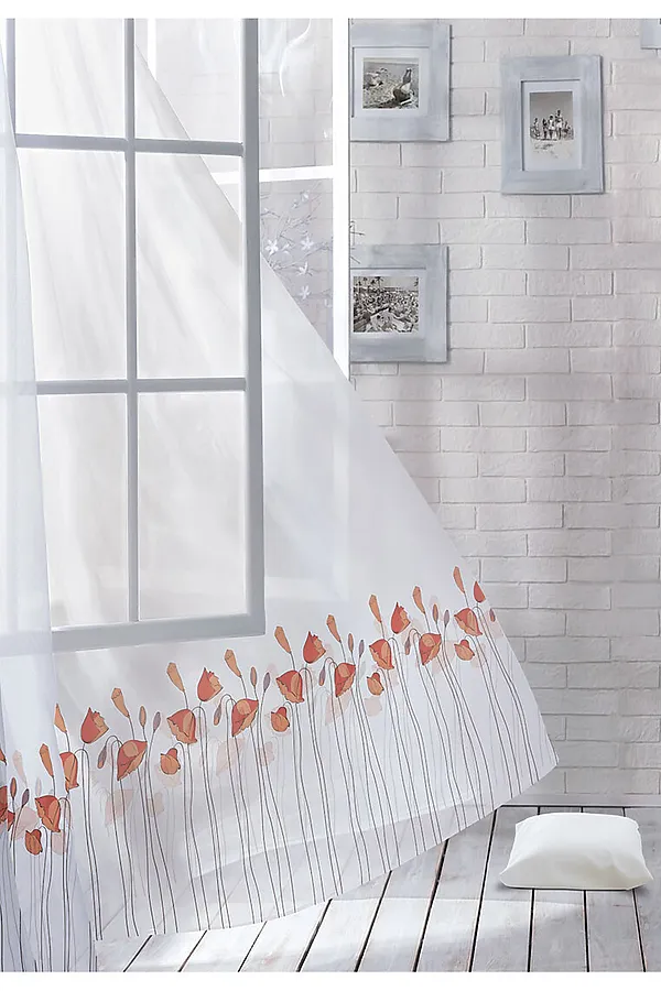 Комплект Штор "Волшебная Ночь" Вуаль 2-3С  Floral NORDTEX, floral - фото 1