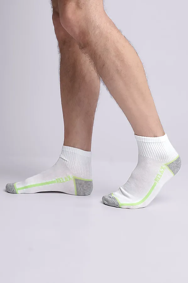 Носки  CLEVER, белый/меланж серый - фото 1