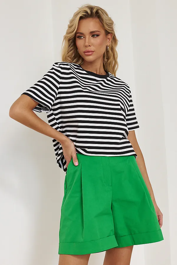 Футболка KOSMOS, белый, черный - фото 1