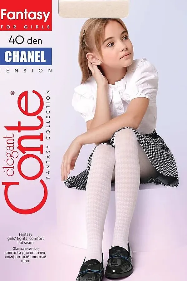 Колготки CONTE ELEGANT, белый - фото 1