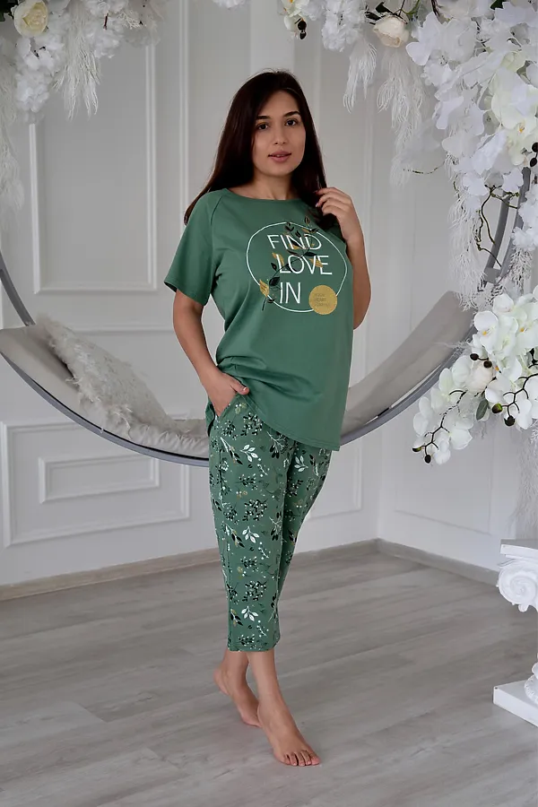 Костюм Тифани Б LIKA DRESS, зеленый - фото 1