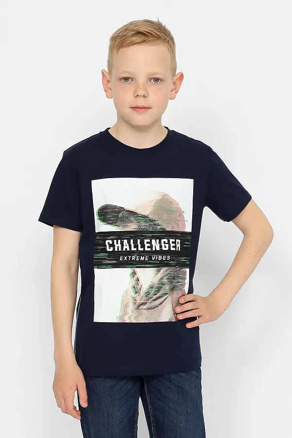 Футболка CRB, т.синий - фото 1