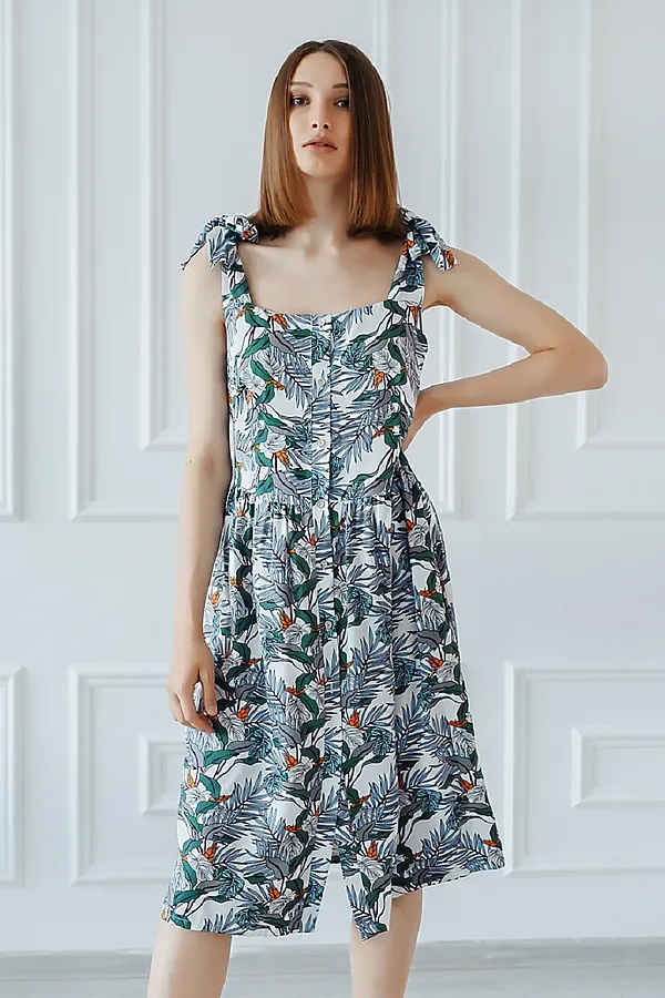 Платье Ямайка НАТАЛИ, белый - фото 1