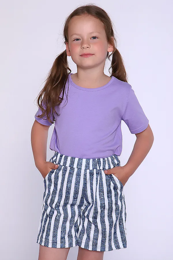 Шорты 35311 НАТАЛИ, полоска - фото 1