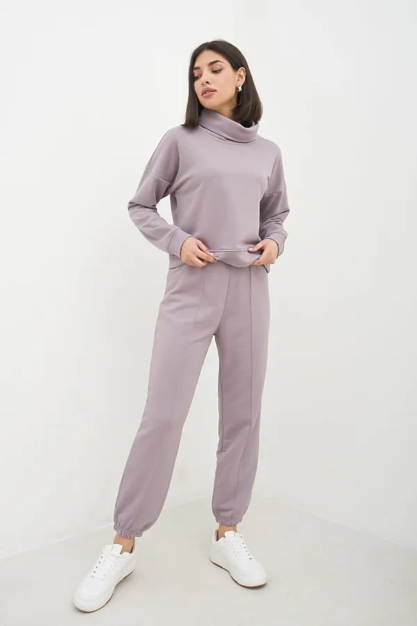 Костюм (Свитшот+Брюки) GRINDIZER, черника - фото 1