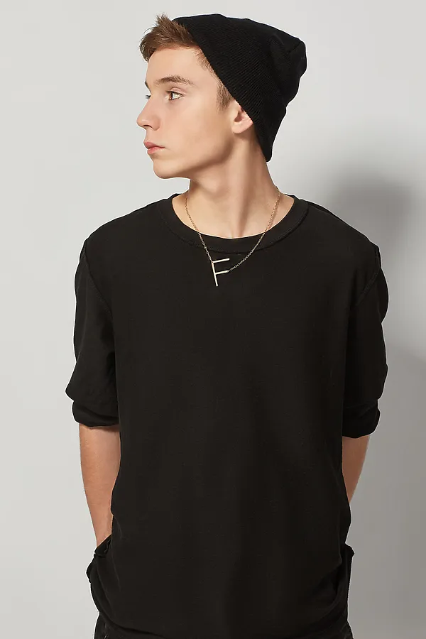 Цепочка с подвеской "Тайный знак" Nothing Shop, золотистый, оранжево-розовый - фото 1