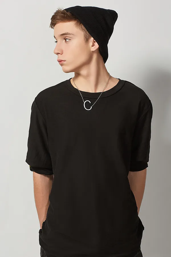 Цепочка с подвеской "Тайный знак" Nothing Shop, серебристый, аметистовый - фото 1
