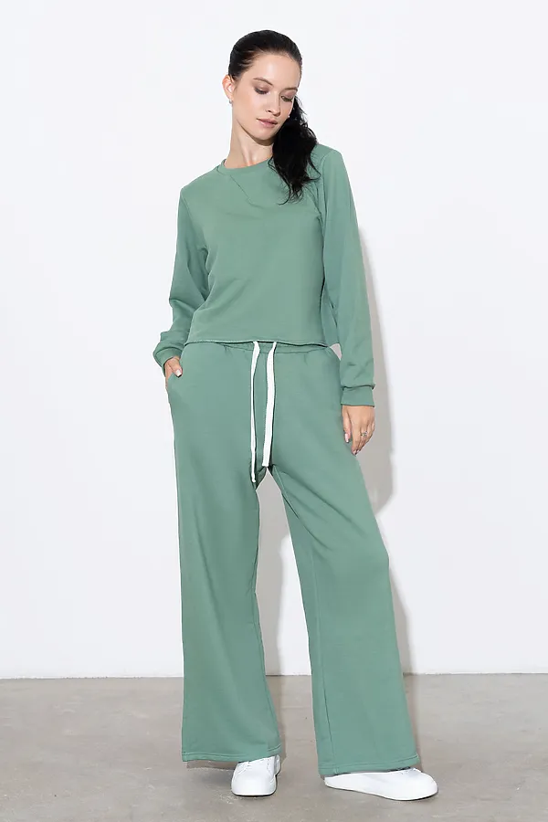 Костюм (Свитшот+Брюки) GRINDIZER, полынь - фото 1