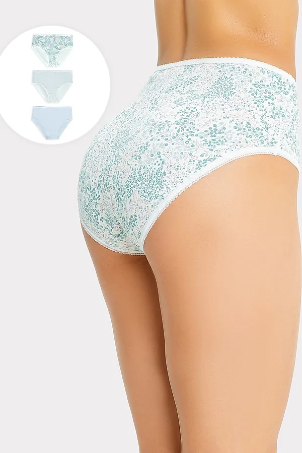 Трусы, 3 шт. MARK FORMELLE, ягодки на молочном - фото 1