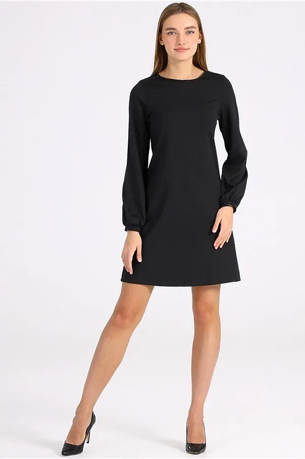 Платье АПРЕЛЬ, черный - фото 1