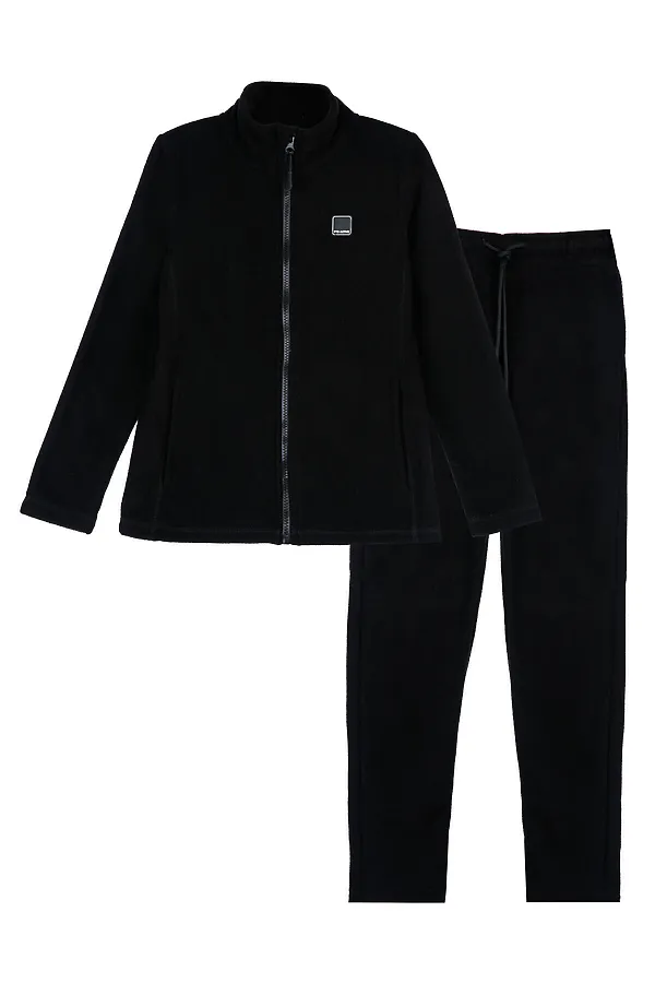 Комплект (Толстовка+Брюки) PLAYTODAY, черный - фото 1