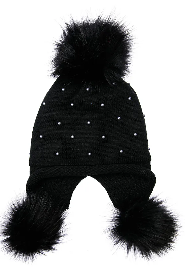 Шапка  PLAYTODAY, черный - фото 1