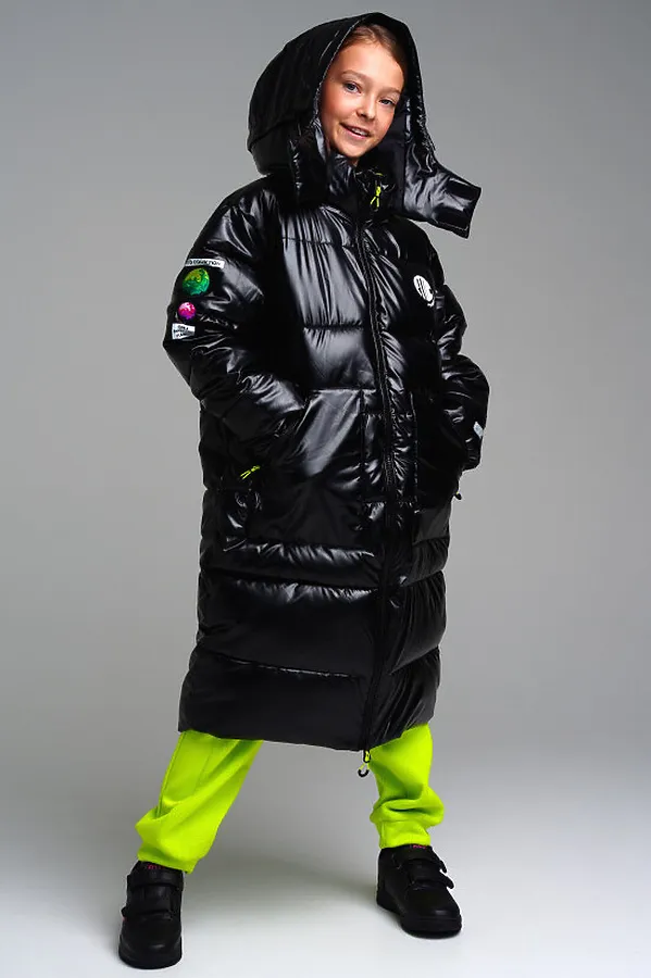 Пальто PLAYTODAY, черный - фото 1