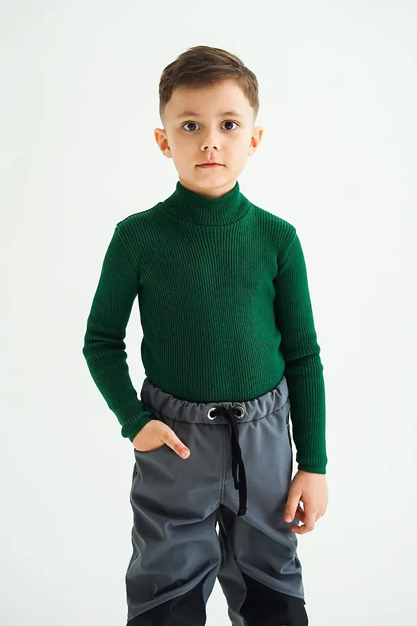 Водолазка детская Битловка форест MINIDINO, ффорест - фото 1