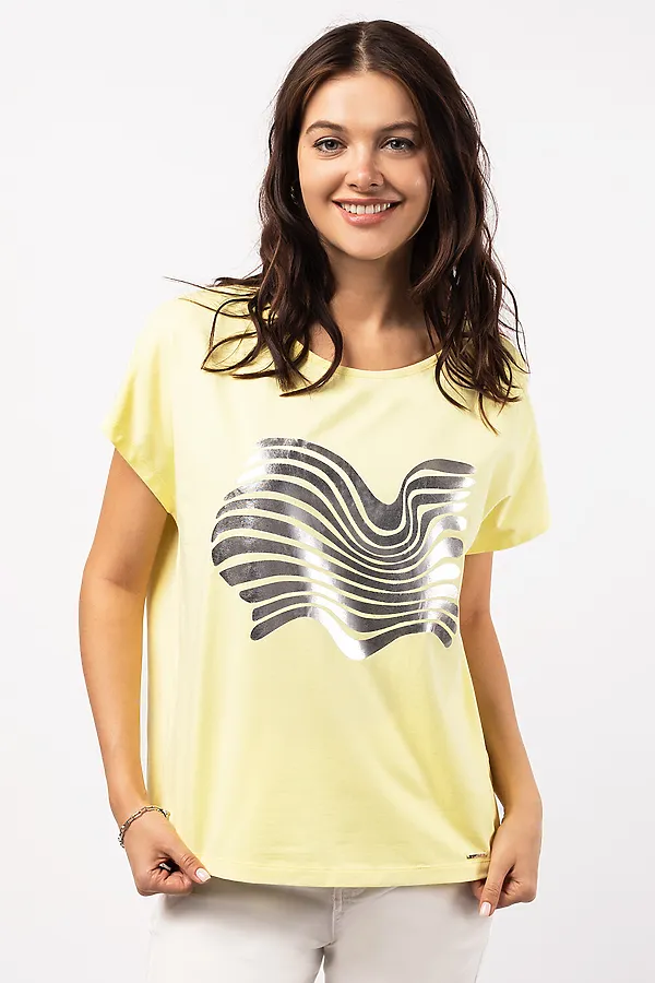 Футболка VILATTE, лимон_wind - фото 1