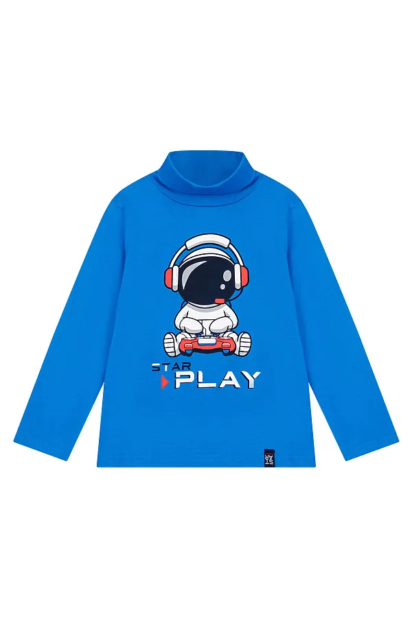 Водолазка PLAYTODAY, голубой - фото 1