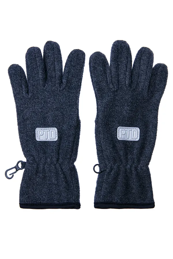Перчатки PLAYTODAY, серый меланж - фото 1