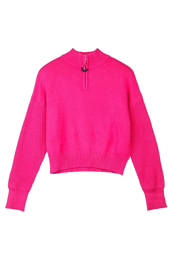 Джемпер PLAYTODAY, фуксия - фото 1
