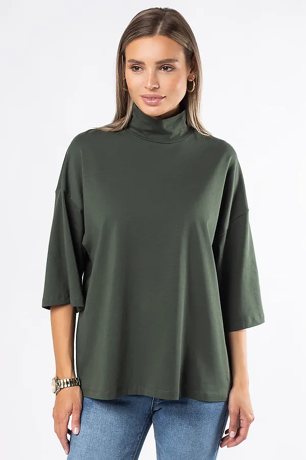 Джемпер VILATTE, темно-оливковый - фото 1