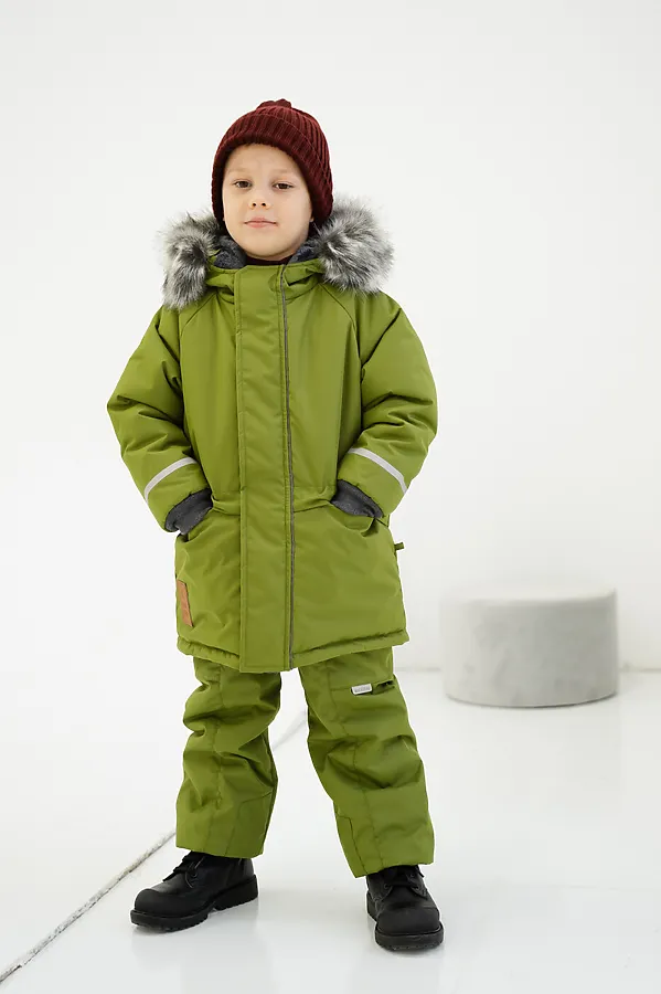 Куртка-парка Super грин MINIDINO, грин - фото 1