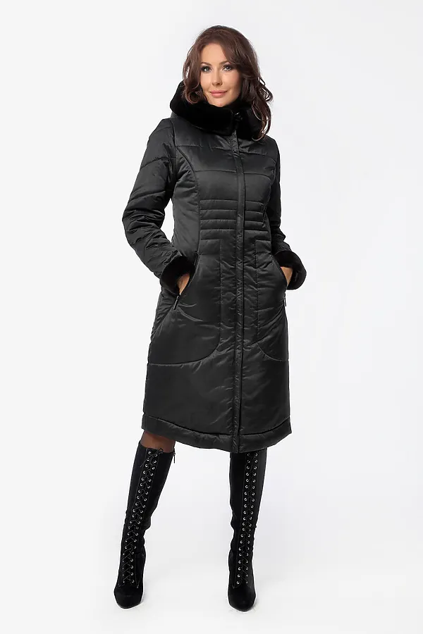 Пальто DIZZYWAY, глубокий черный - фото 1