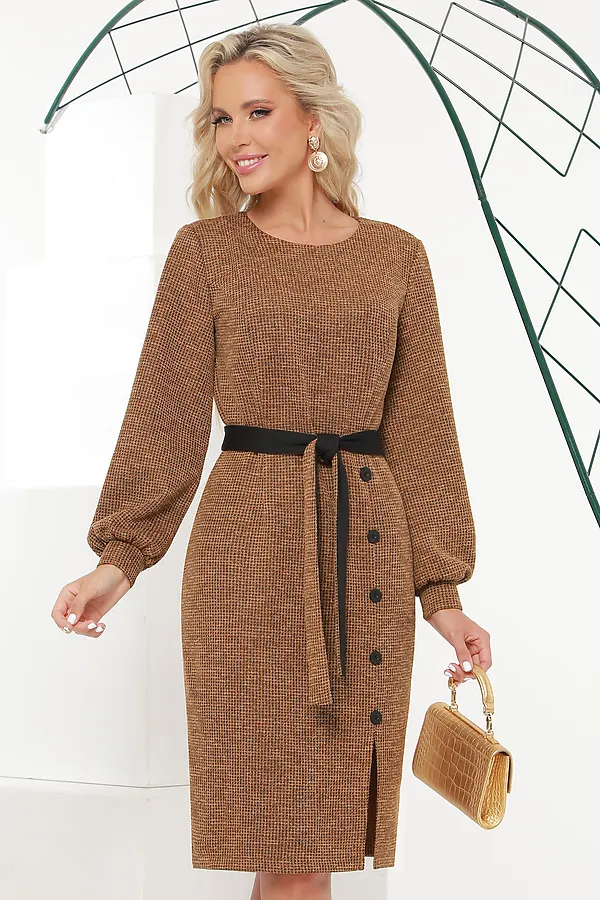 Платье DSTREND, светло-коричневый - фото 1