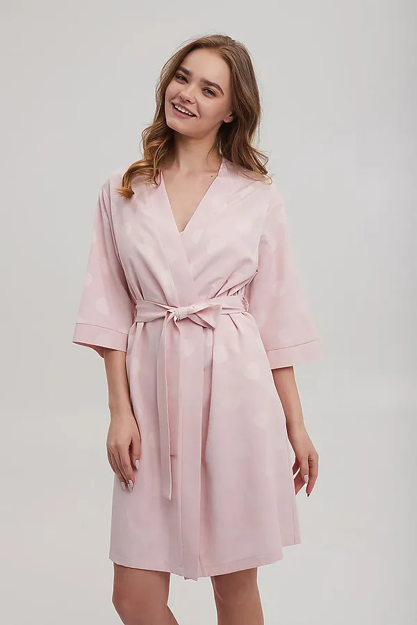 Пеньюар MILAVITSA, розовый жемчуг - фото 1