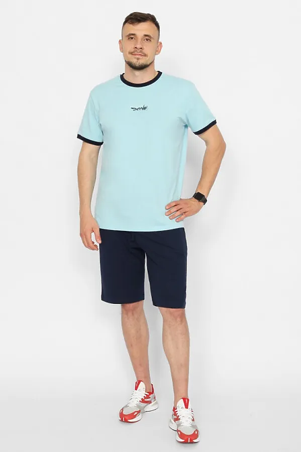 Футболка CRB, голубой - фото 1