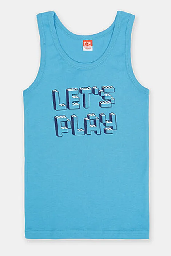 Майка CRB, голубой - фото 1