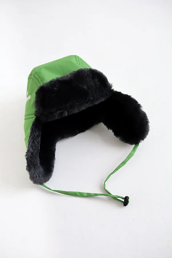 Шапка-ушанка трава MINIDINO, трава - фото 1