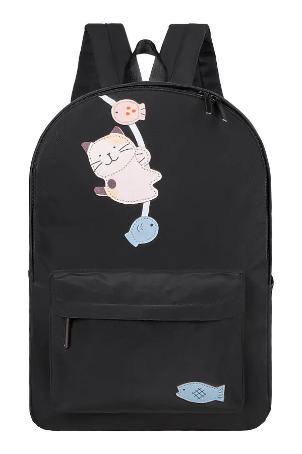 Молодежный рюкзак MERLIN ACROSS, черный - фото 1