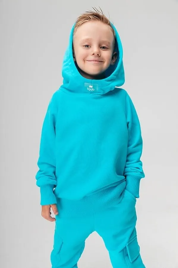 Костюм (Толстовка+Брюки) BODO, бирюзовый - фото 1