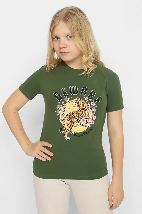 Футболка CRB, оливковый - фото 1