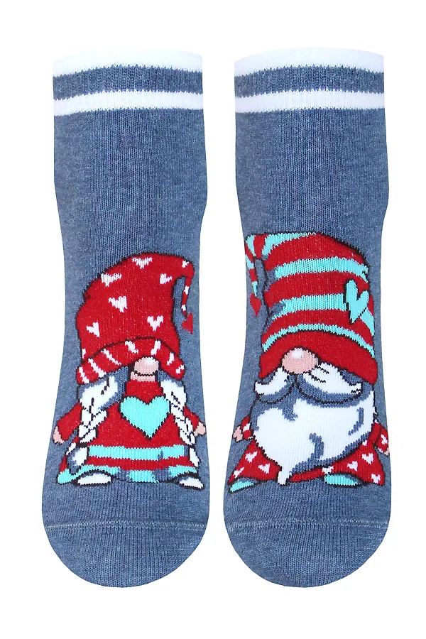 Носки БРЕСТСКИЕ, джинс меланж - фото 1