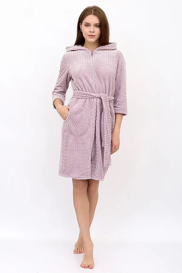 Халат женский Дарлинг Е LIKA DRESS, сиреневый - фото 1