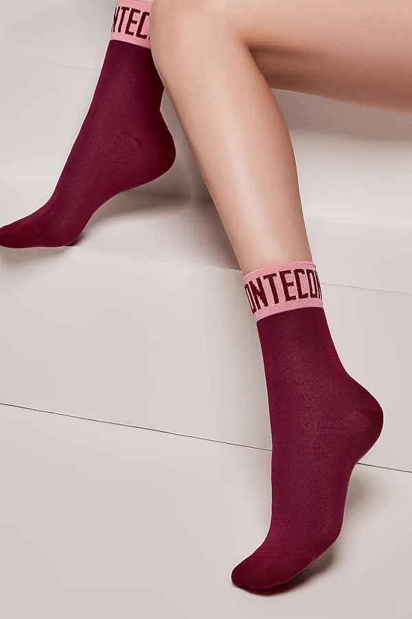 CONTE ACTIVE Носки женские (удлиненные) CONTE ELEGANT, лиловый - фото 1