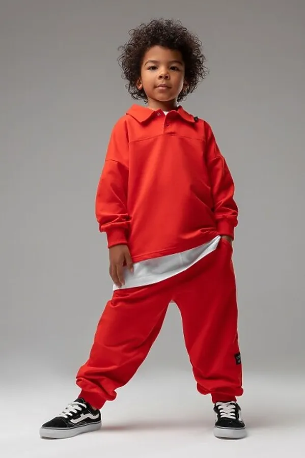 Костюм (Толстовка+Брюки) BODO, красный - фото 1